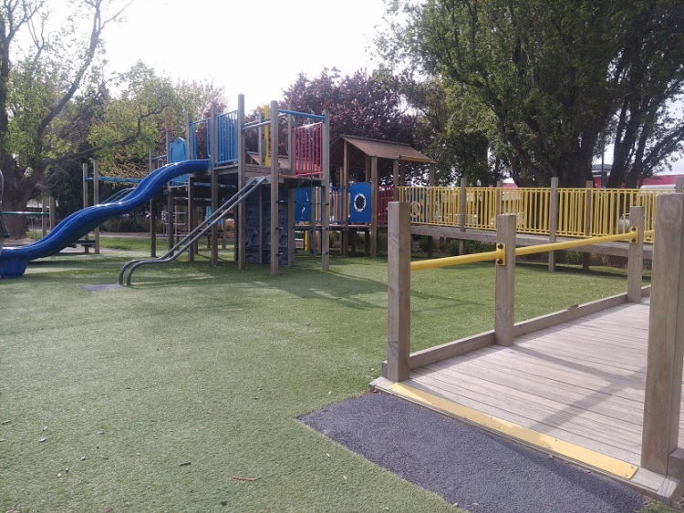 Barrington Park Playground in Spreydon, Christchurch